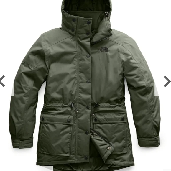 The north face reign on down parka jacket L - Picture 4 of 10